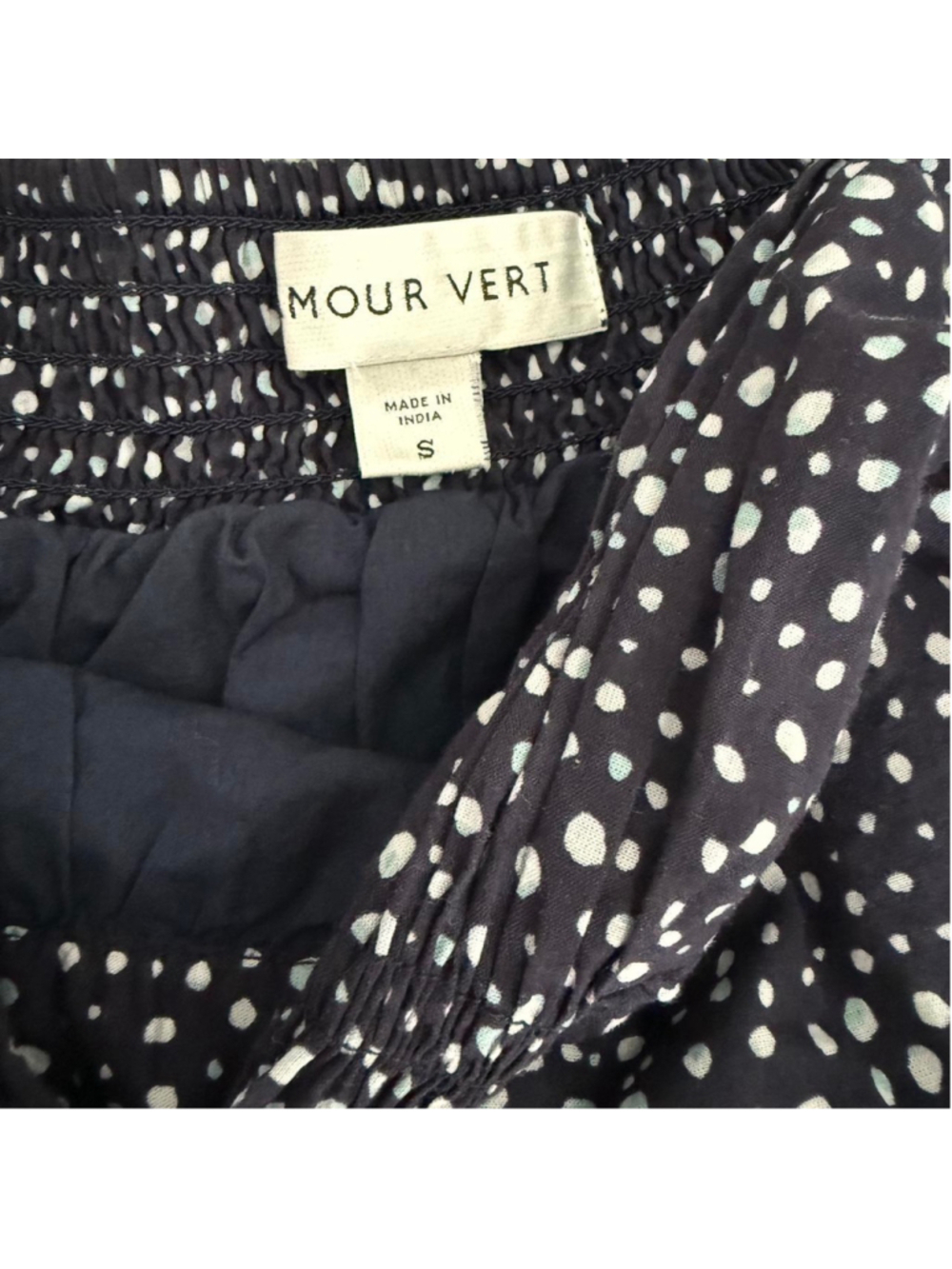 Amour Vert Polka Dot Midi Skirt - Size S - Picture 3 of 5